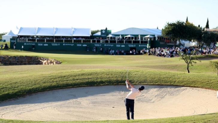 Thomas Pieters in action at last year's Portugal Masters